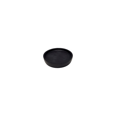 Ebony Glass bowl with Marble