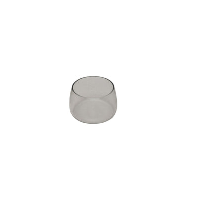 Ebony Glass bowl with Marble