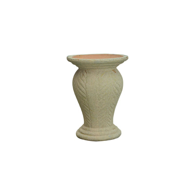 Glazed Vintage Bird Bath