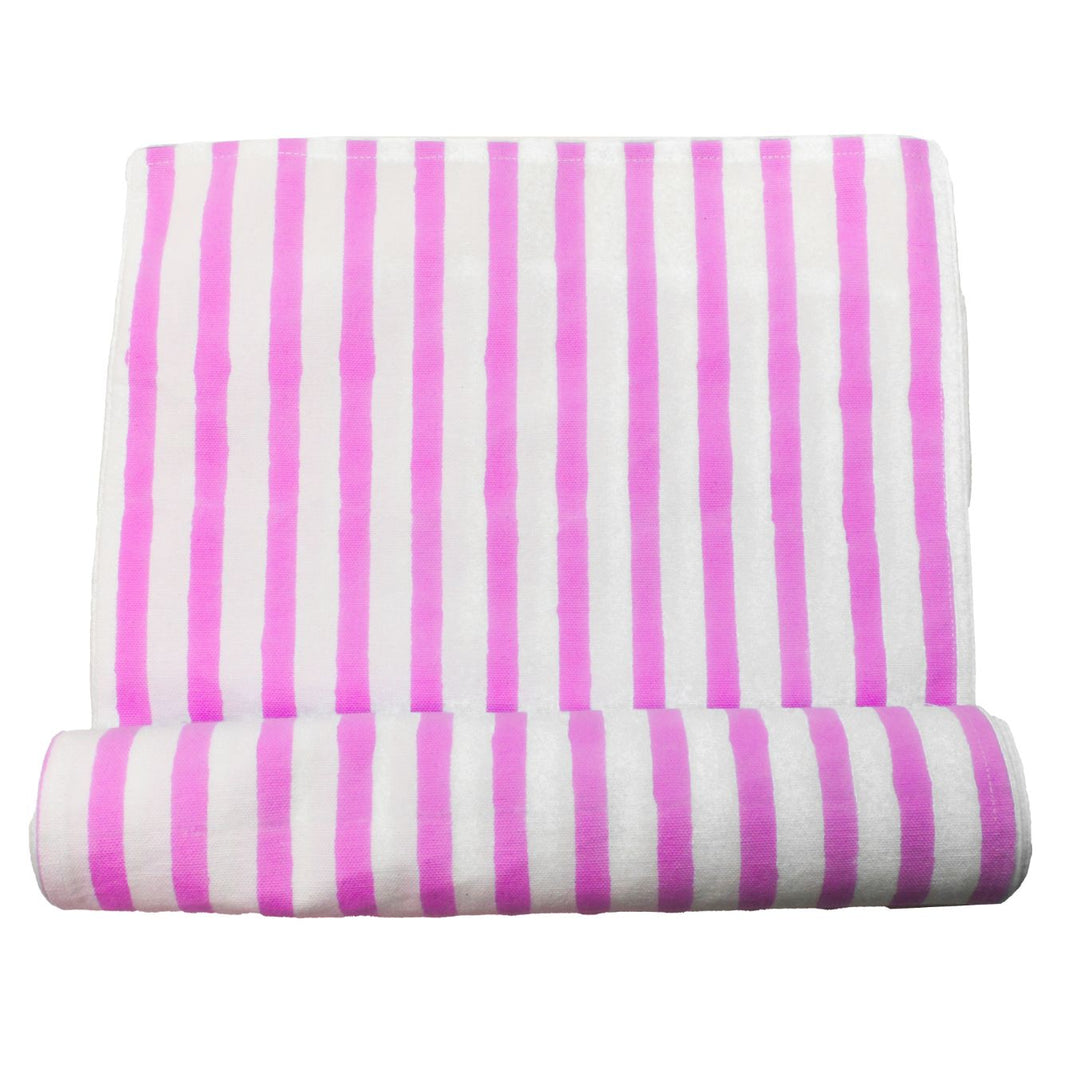 Purple Stripes Table Cover Set (Set of 14)