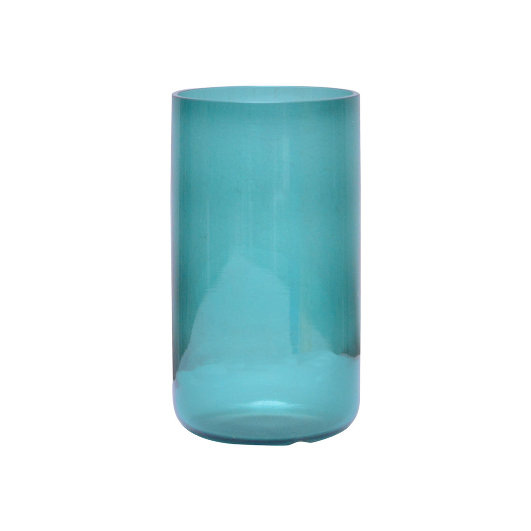 Teal Blue Borosil Glass