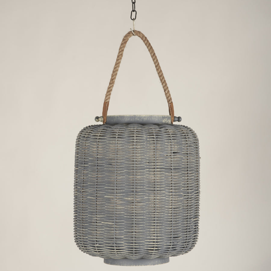 Gray Cane Lantern