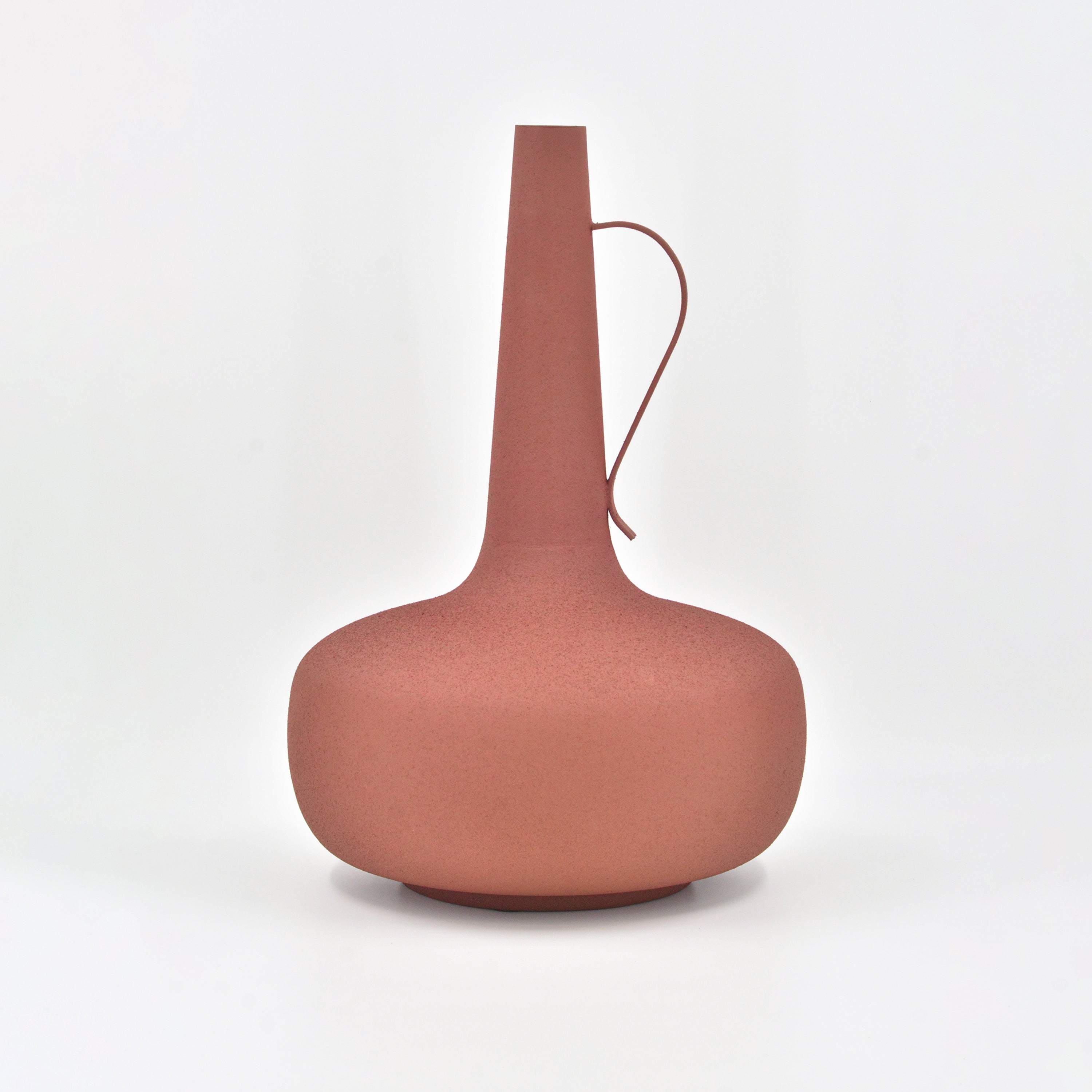 Slim Neck Flower Vase with Handle