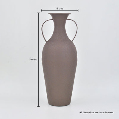 Tall Pot Flower Vase with Handles