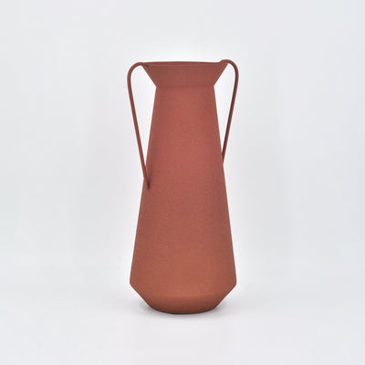 Broad base Flower Vase with Handles