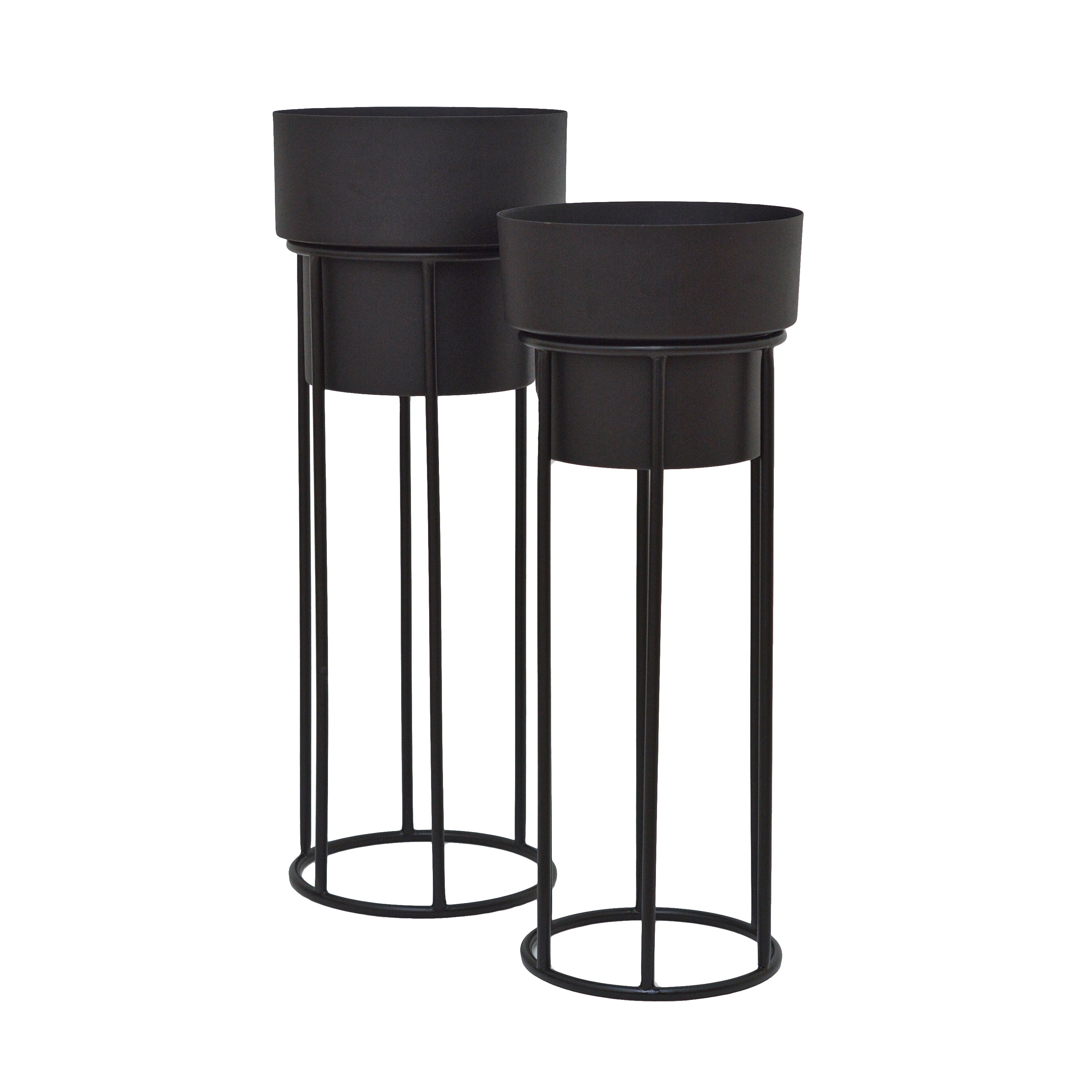 Iron Planter with Stand