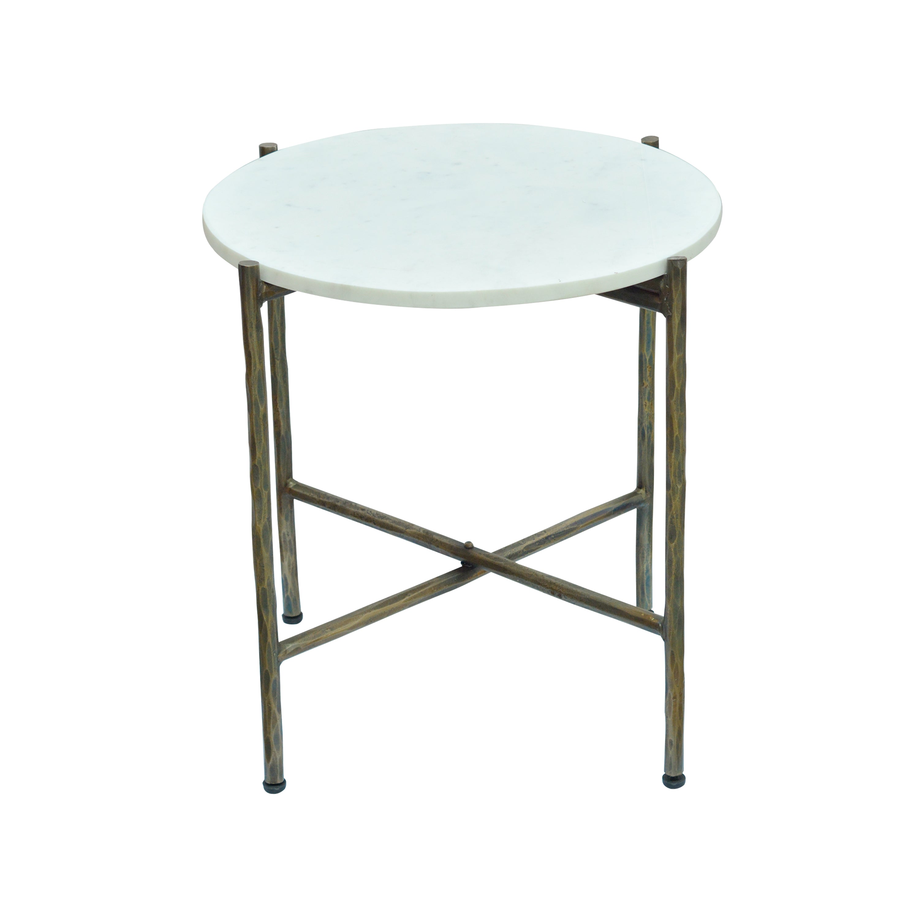 Marble Chiseled Side Tables