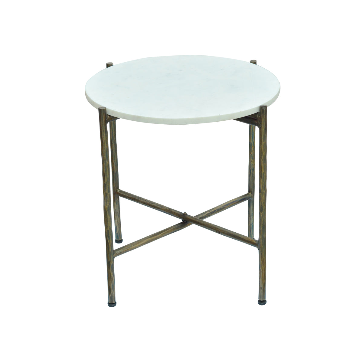 Marble and Iron Centre Table