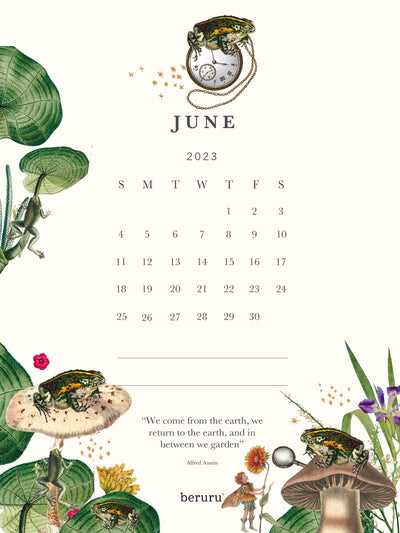 Enchanted Garden - 2023 Beruru Calendar