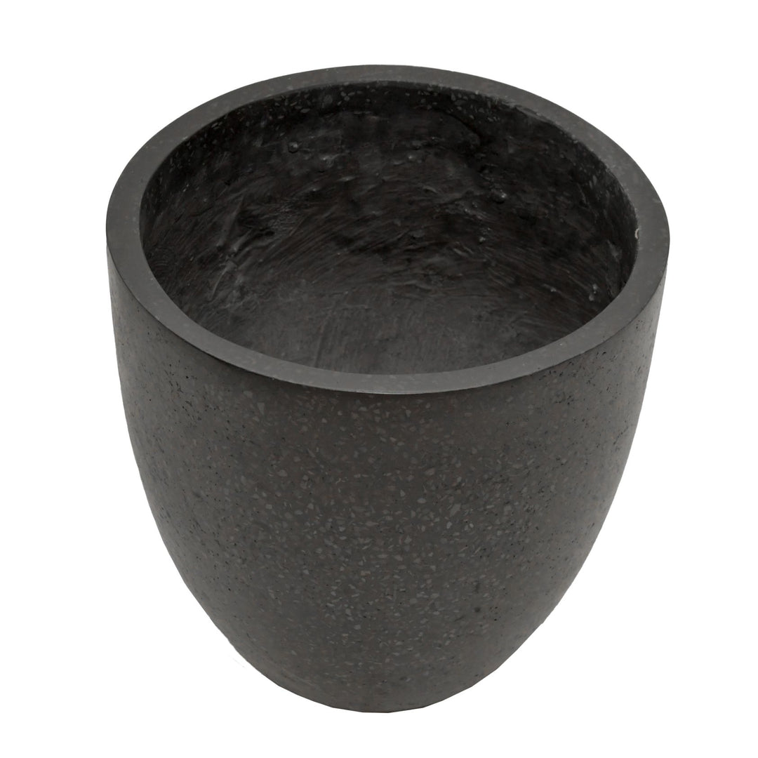 Black Terrazzo Pot