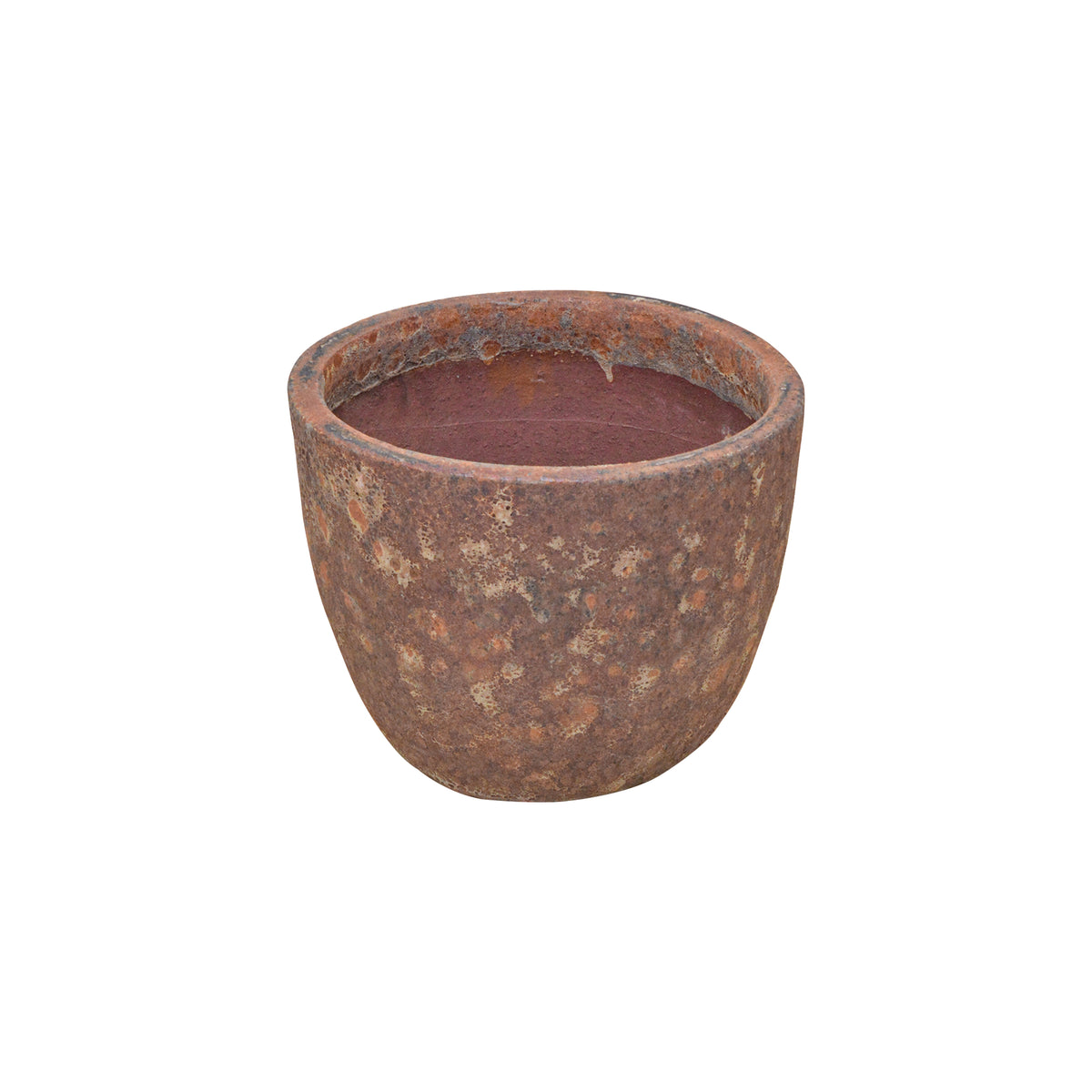 Egg Pot Orange Ancient Tidi