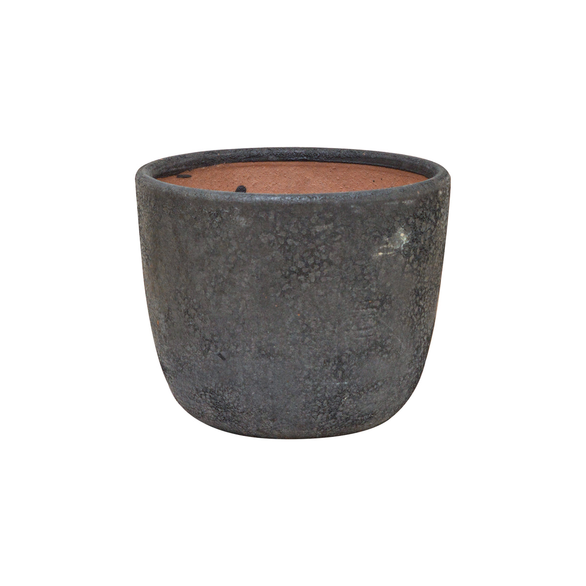 Round Pot Black Moon