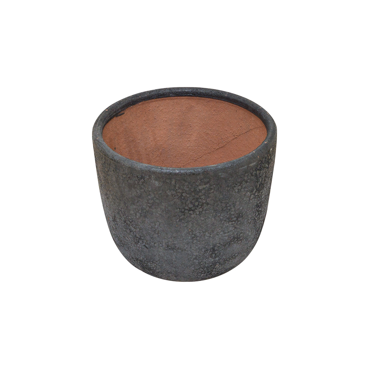 Round Pot Black Moon