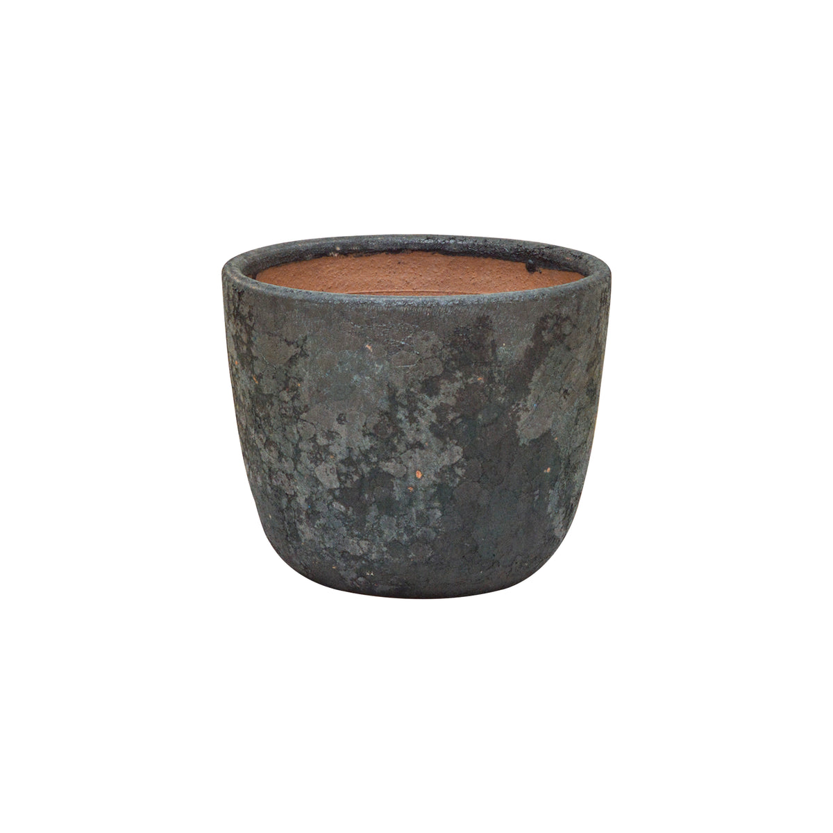 Round Pot Black Moon