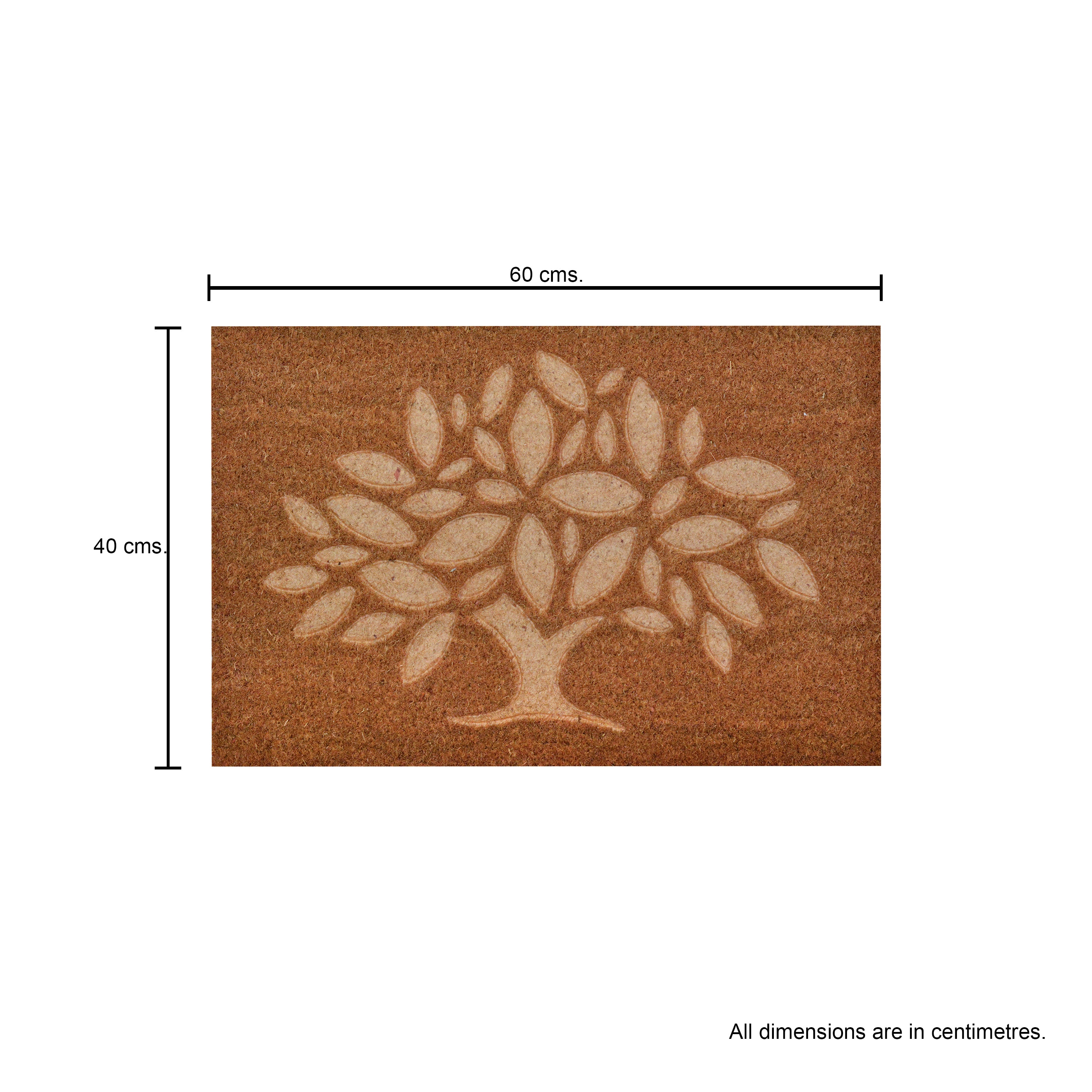 PVC backed Tree Coir Mat