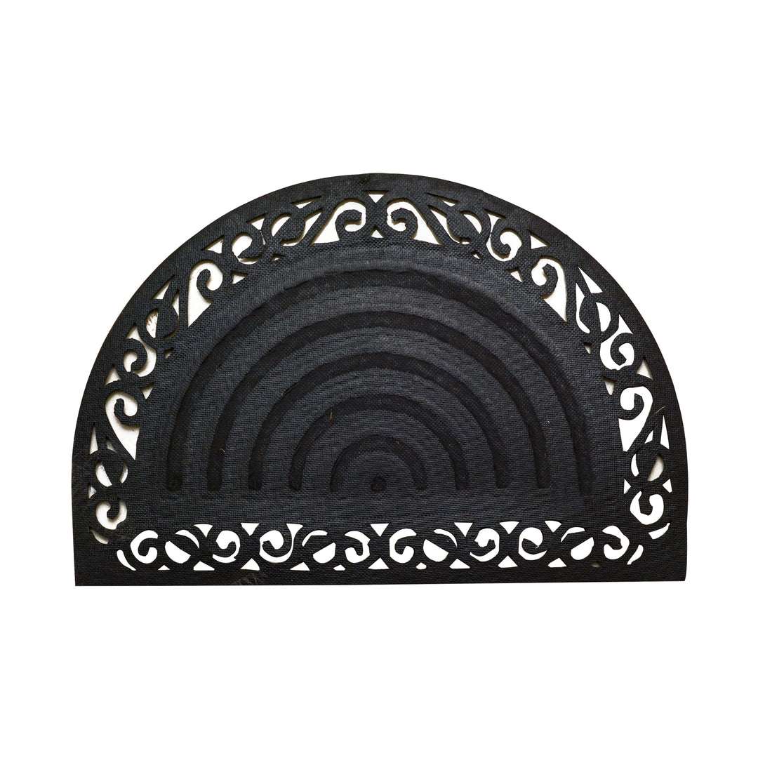 Rubber Moulded Coir Tufted Mat - Arch