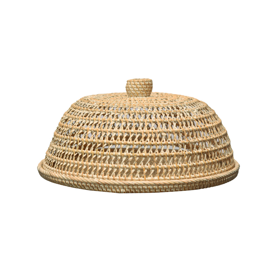Rattan Fruit Tray With Lid