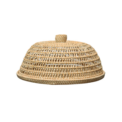 Rattan Fruit Tray With Lid