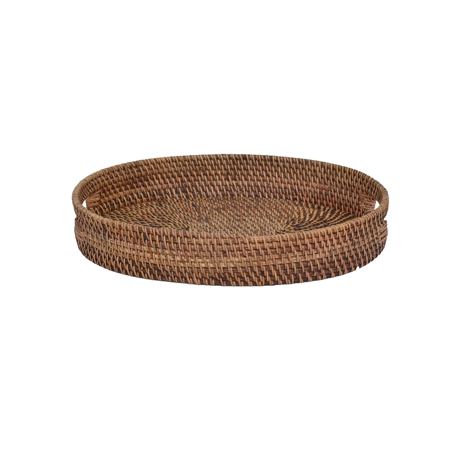 Oval Tray With Self Holder