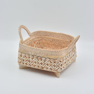 Shell Rattan Basket