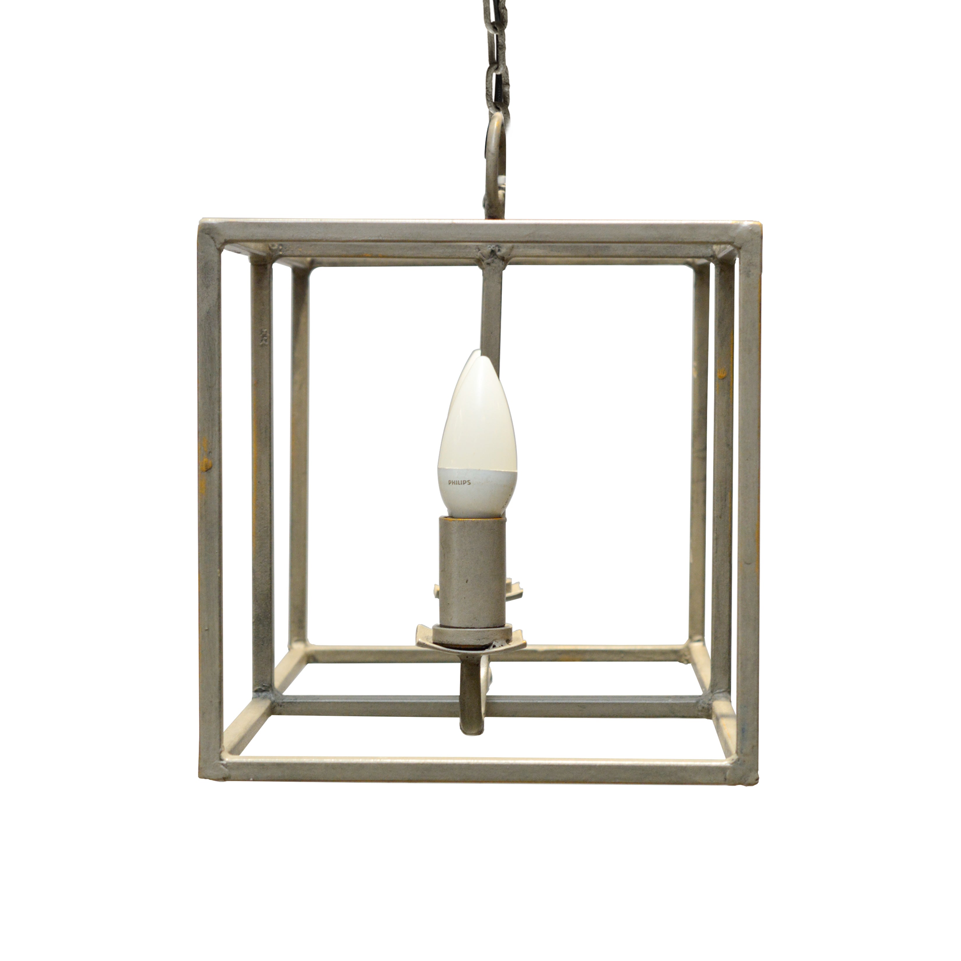 Rectangular Pendent Lamp with 2 holders
