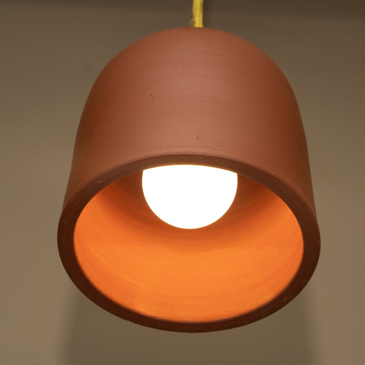 Terracotta Dome lamp