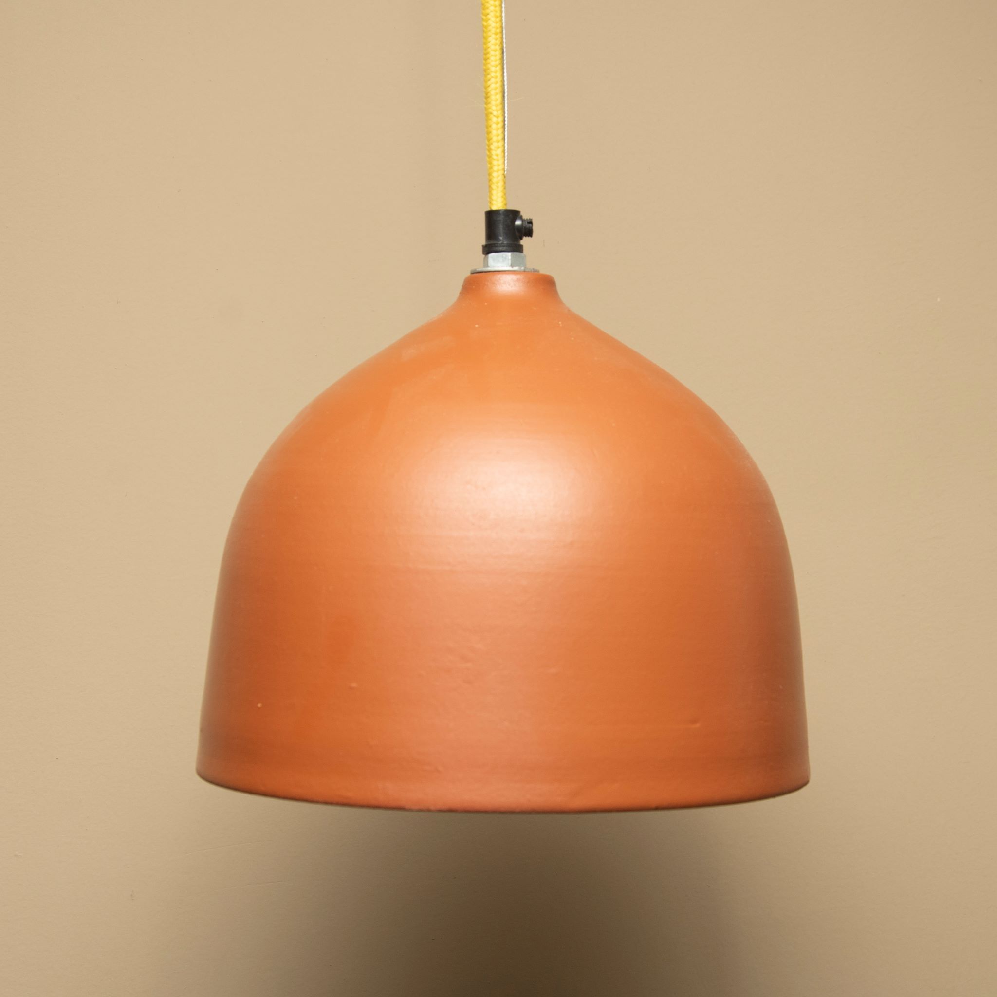 Eva Terracotta Dome lamp