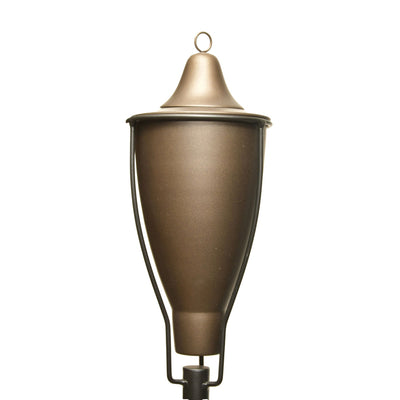 Tall garden oil lamp