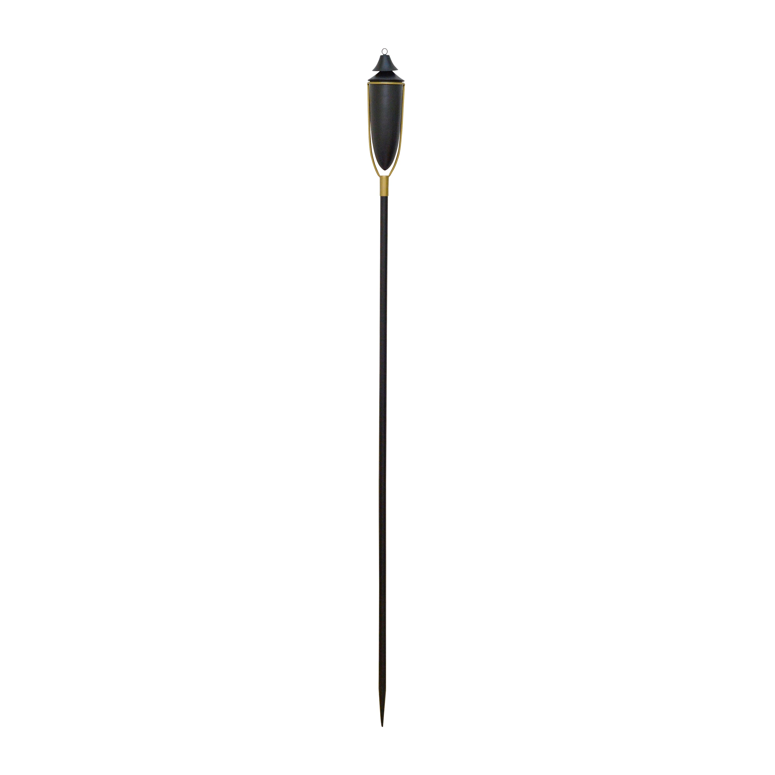 Floor Standing Oil Torch - Black