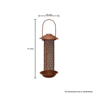 Bird Feeder - Brown