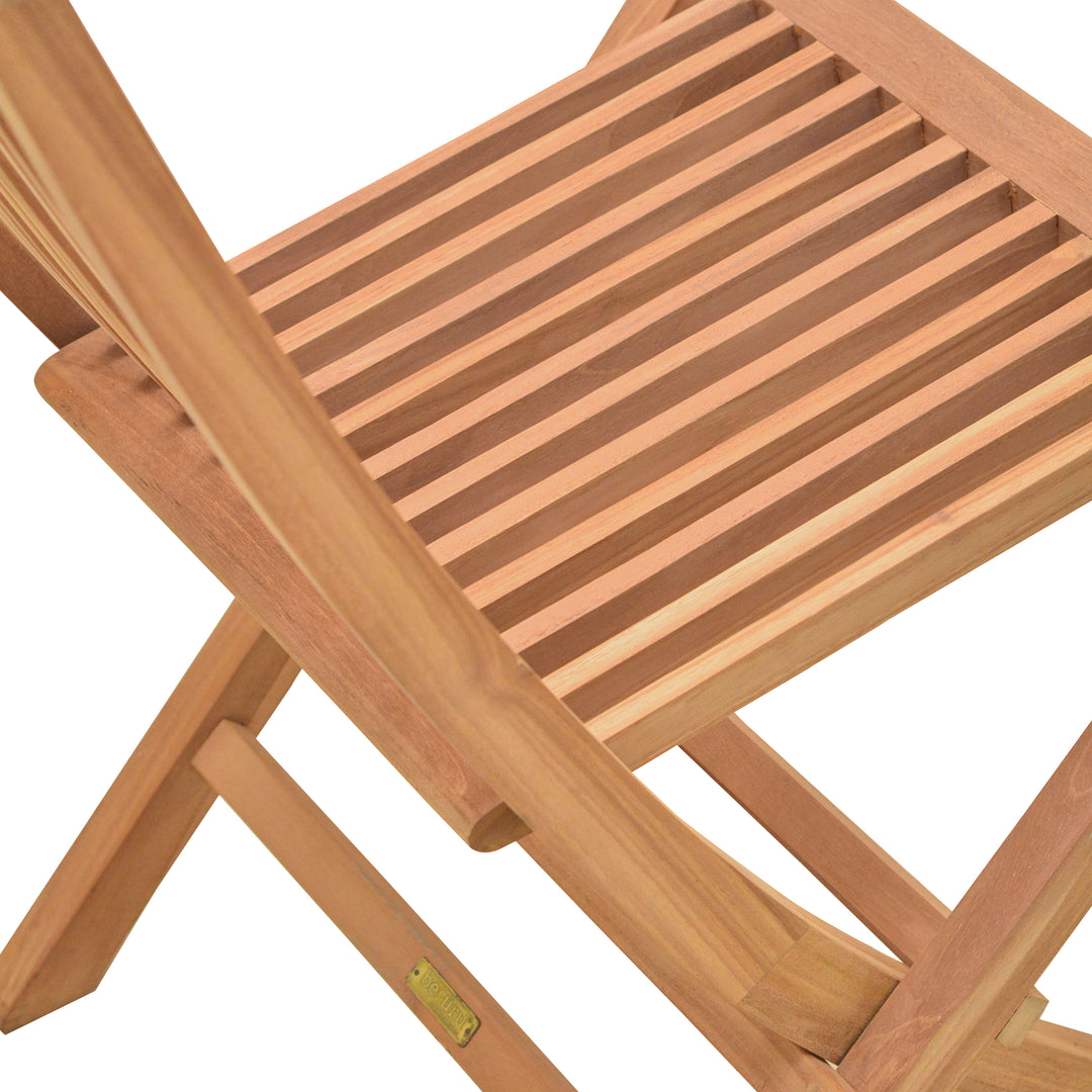 Folding Arm Cushion Garden Chair