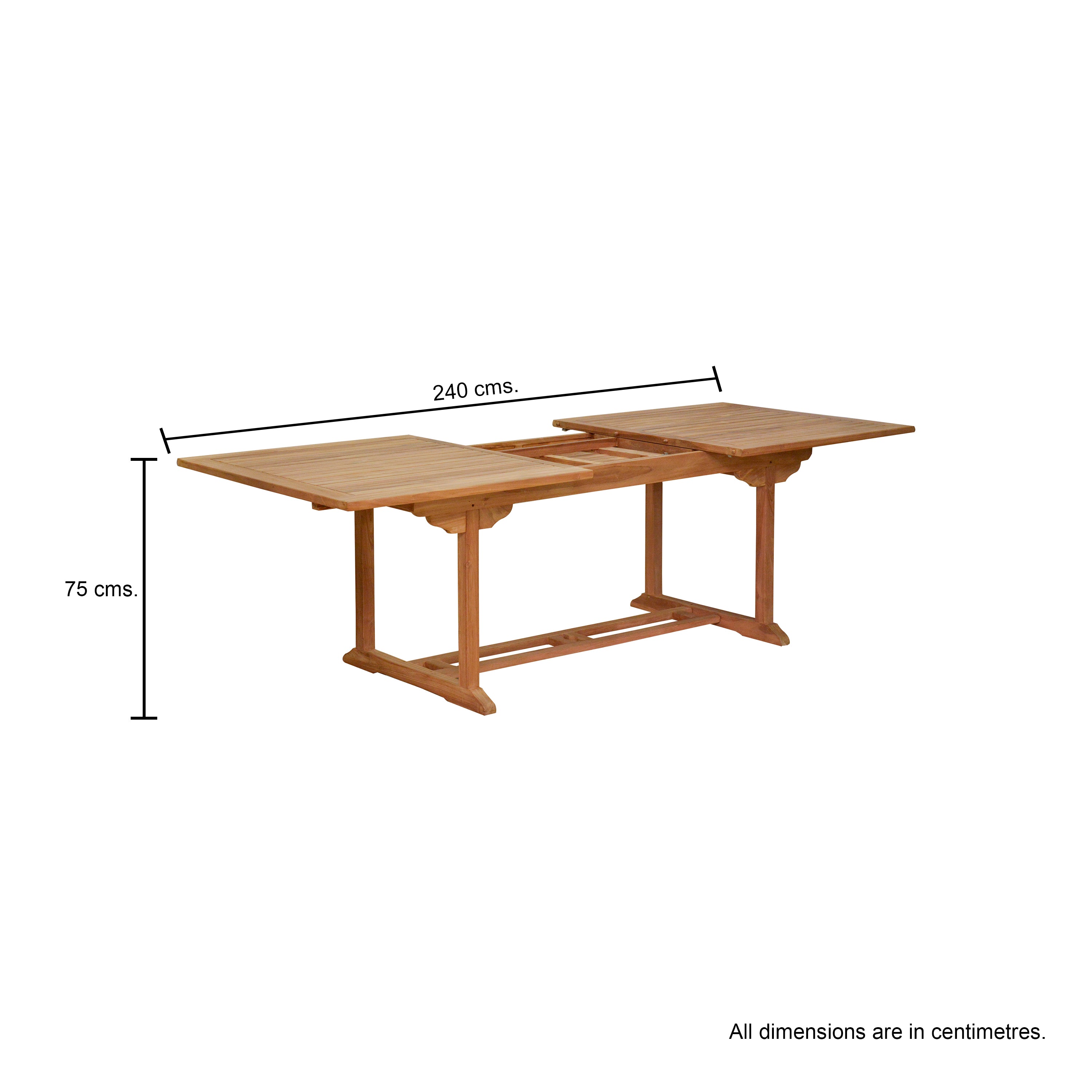 Rectangular Extendable Dining Table (72''-94'')