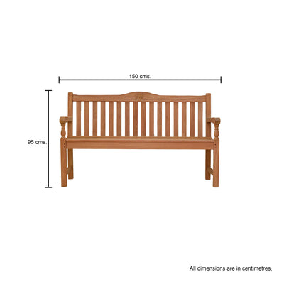 Crown Garden Bench