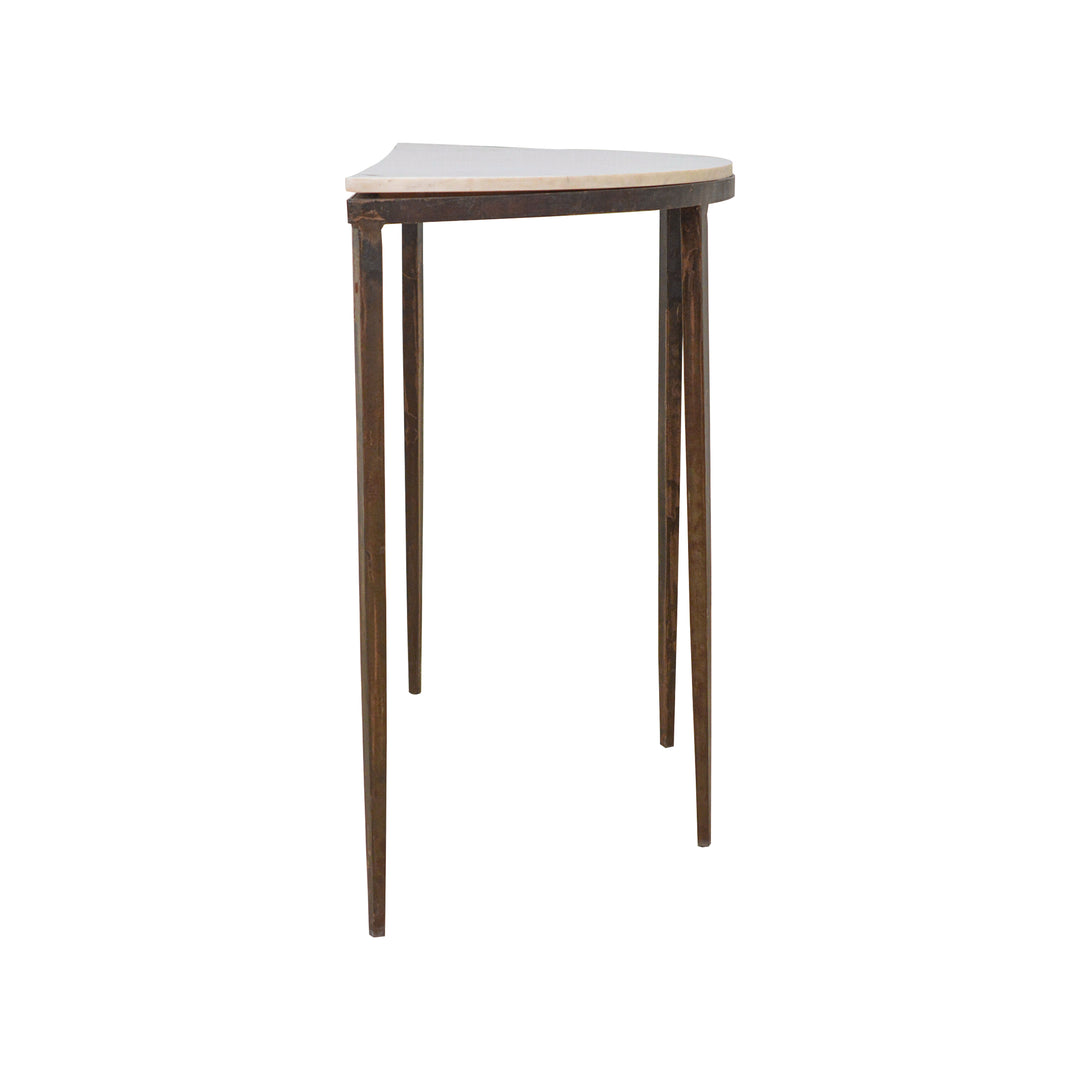 Marble Top Console Table