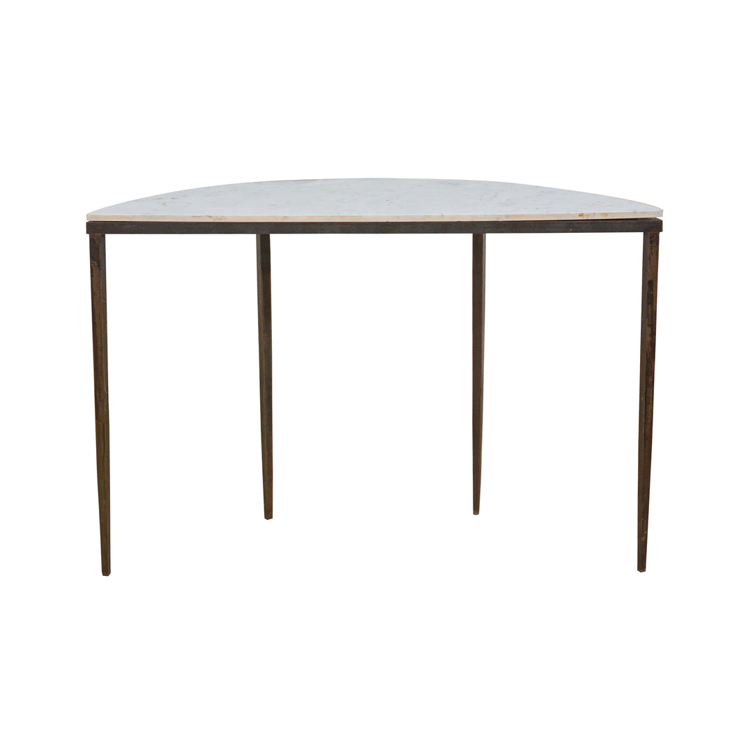 Marble Top Console Table