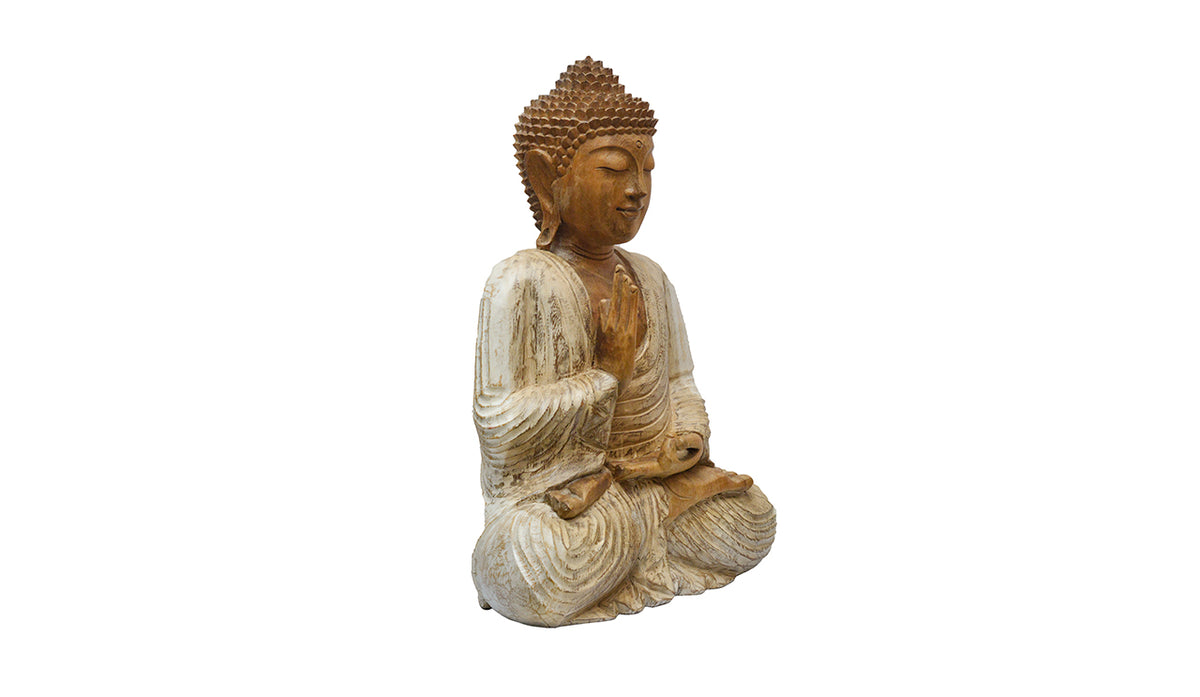 Protection Wooden Buddha