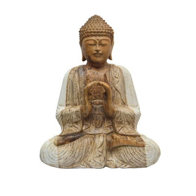 Meditation Wooden Buddha