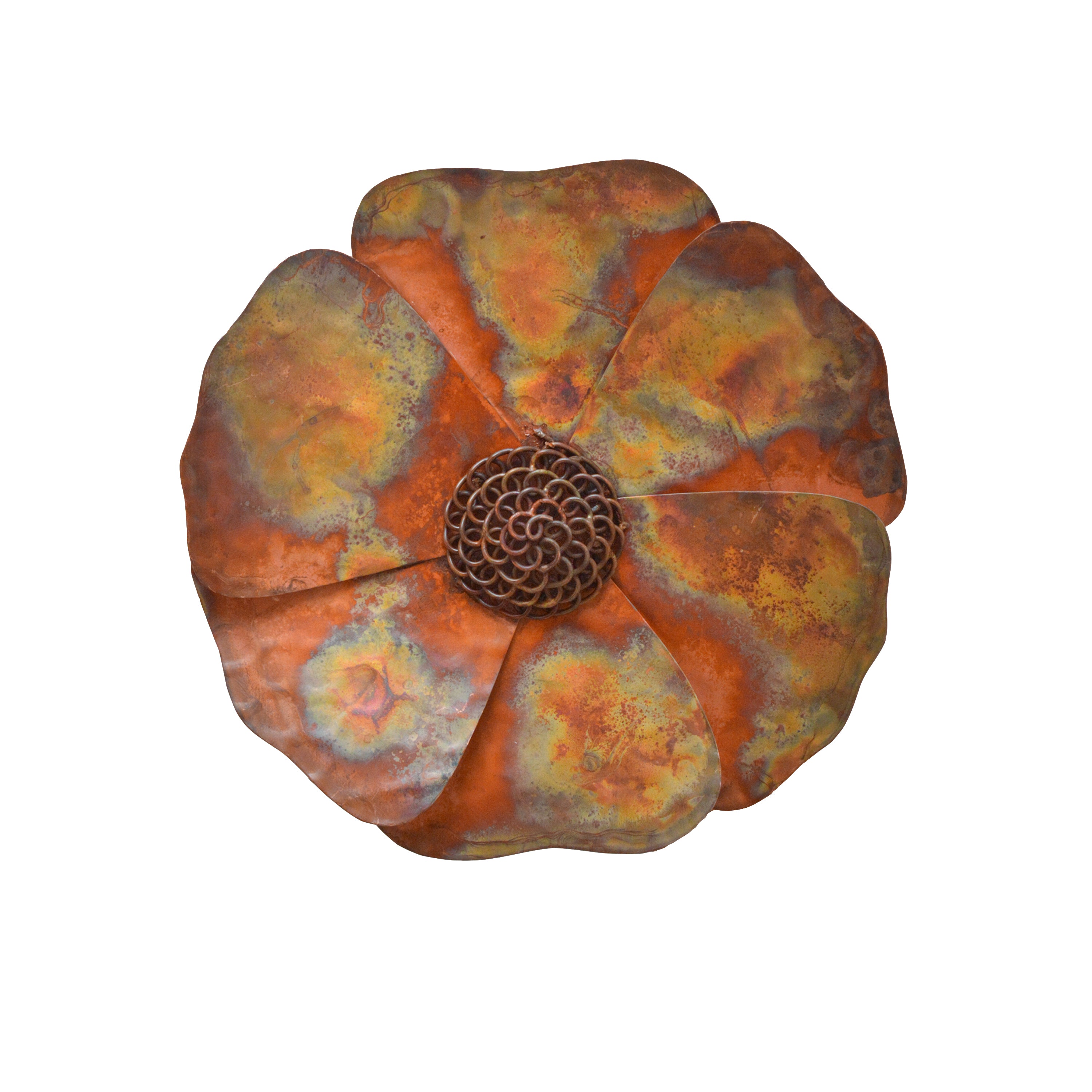 Metal Flower Wall Decor