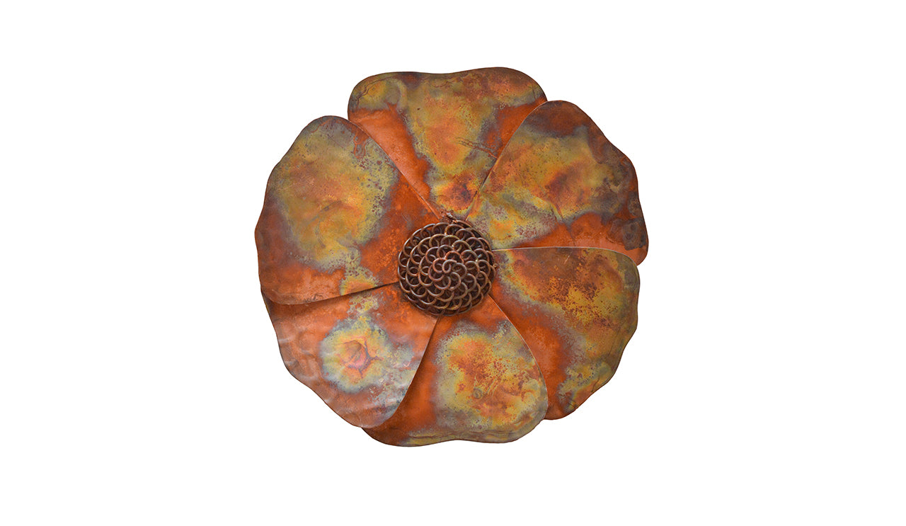 Metal Flower Wall Decor