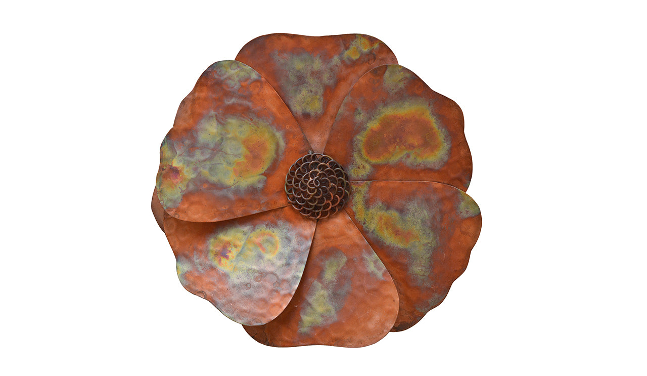 Metal Flower Wall Decor