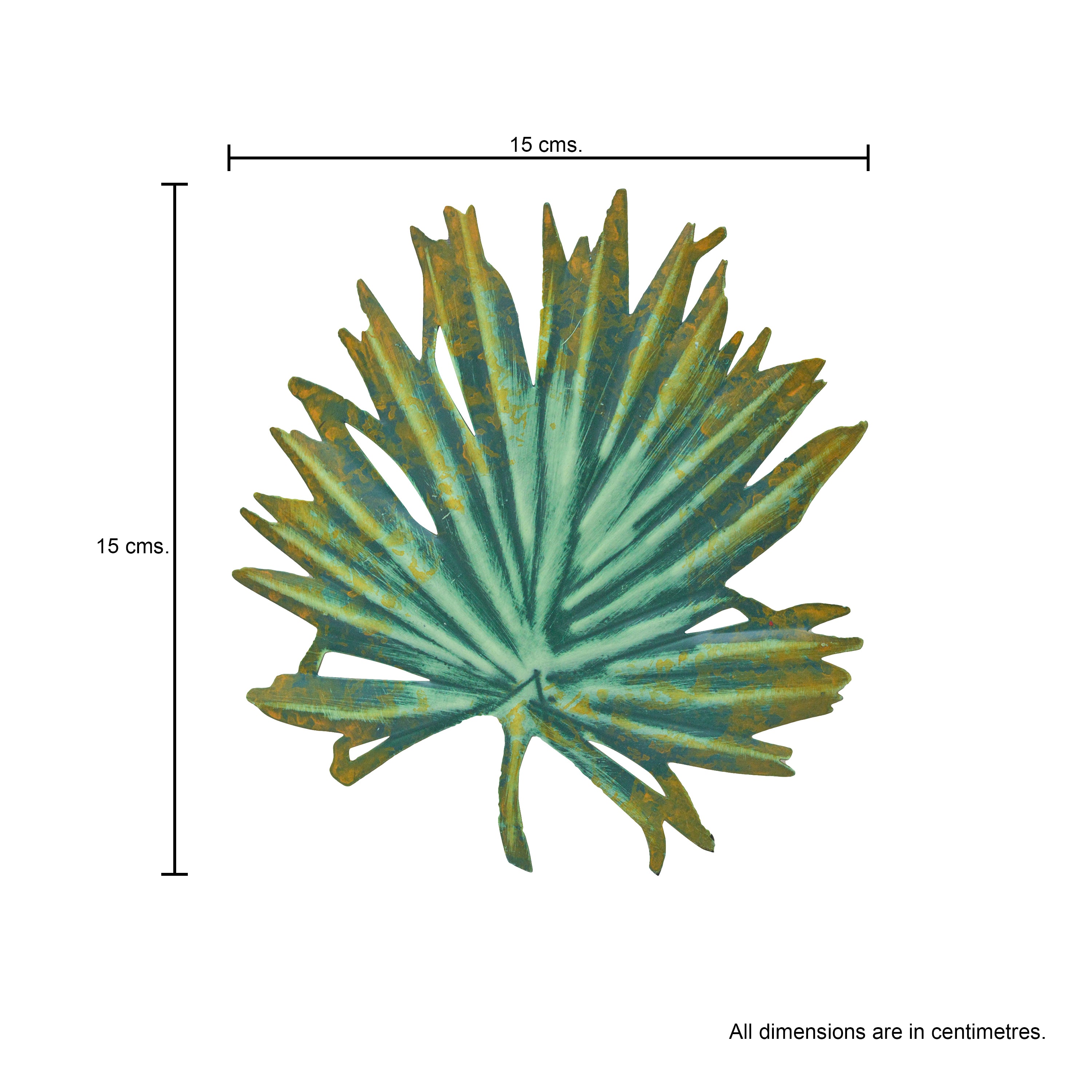 Patina Leaf Wall Decor