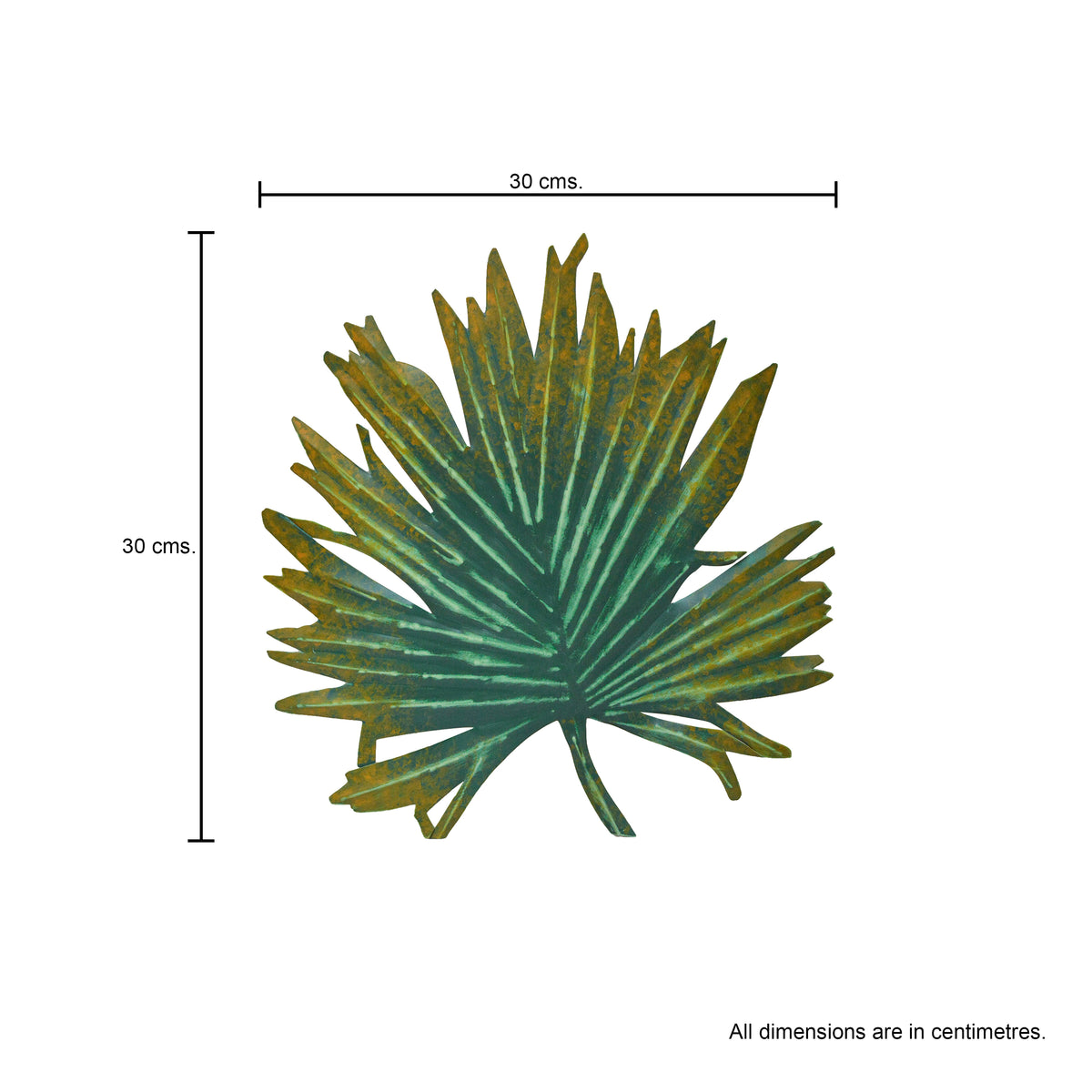 Patina Leaf Wall Decor