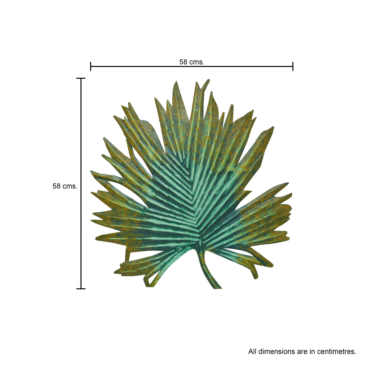 Patina Leaf Wall Decor