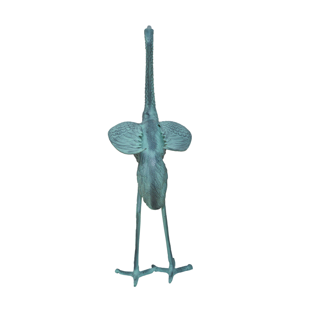 Garden Crane Statue