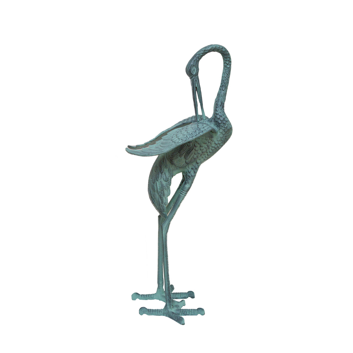 Garden Crane Statue