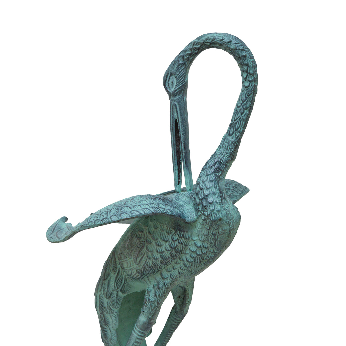 Garden Crane Statue