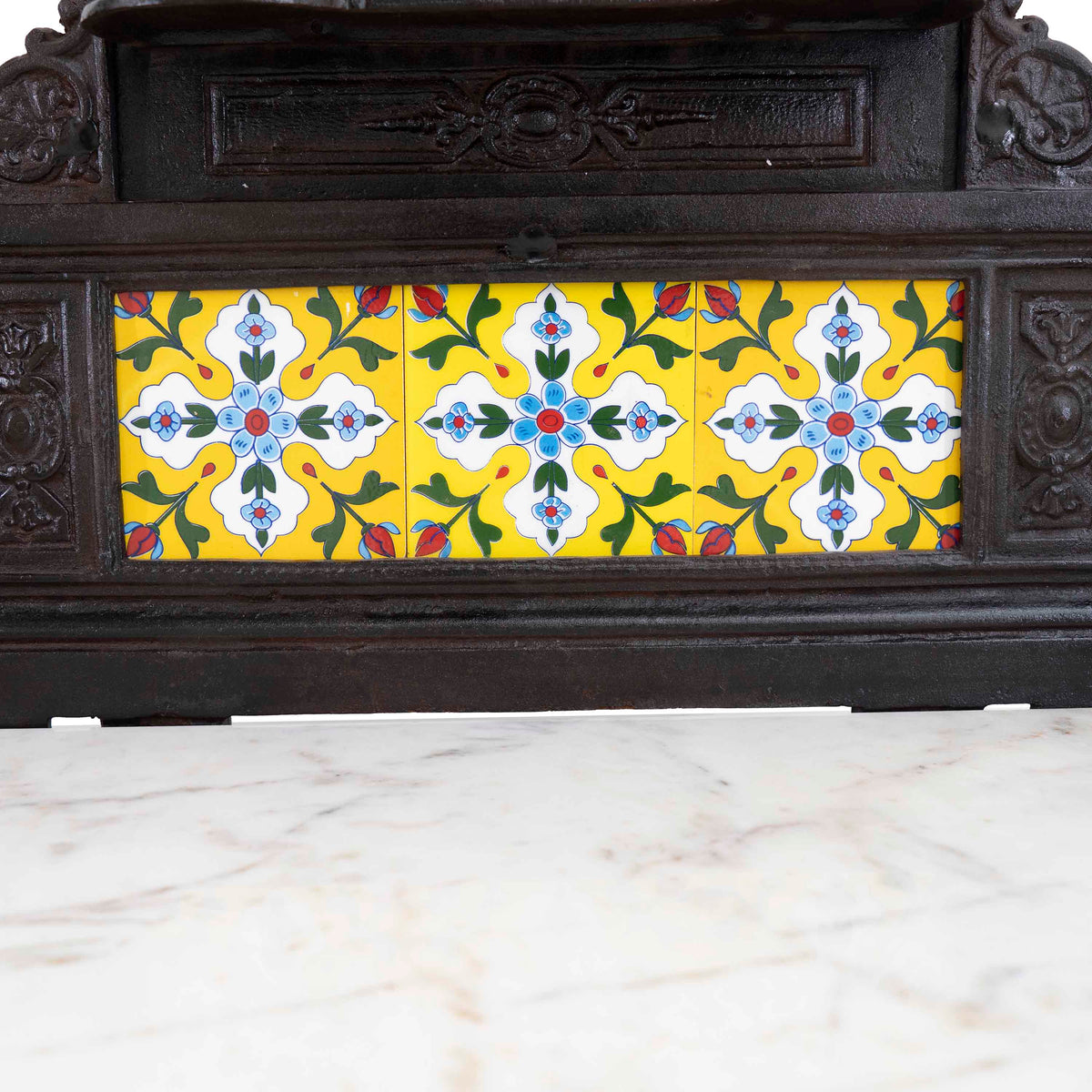 Cast Iron Dressing Table - Yellow
