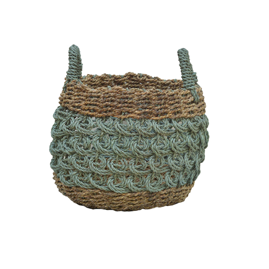 Round Seagrass Guci Owel basket