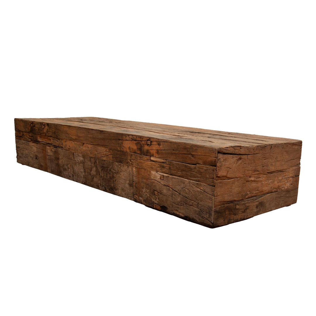 Wooden low coffee table