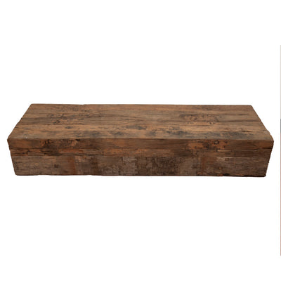 Wooden low coffee table
